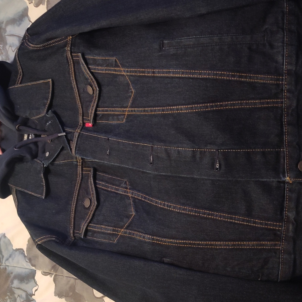 Jean jacket and matching jeans set